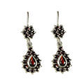Bohemian Garnet Earring "Andrea"