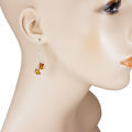 Baltic Honey Amber Earrings "Ines"