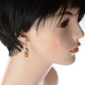 Baltic Honey Amber Earrings "Thea"