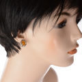 Baltic Honey Amber Earrings "Leah"