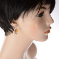 Baltic Honey Amber Earrings "Amy"