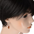 Baltic Honey Amber Earrings "Neveah"