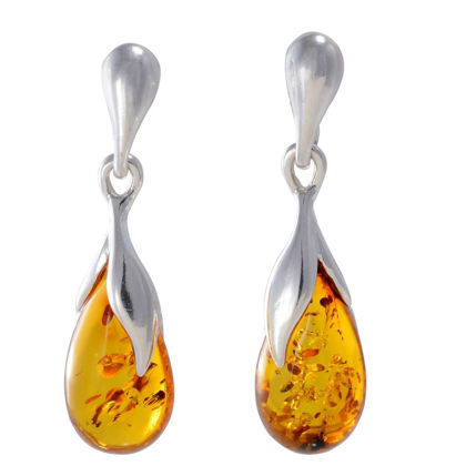 Baltic Honey Amber Earrings "Tina"