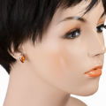 Sterling Silver and Baltic Honey Amber Earrings "Darcie"