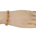 Sterling Silver Honey  Hearts Baltic Amber  Bracelet, Amber Jewelry Collection