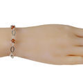 Sterling Silver Honey Baltic Amber Bracelet, Amber Jewelry Collection