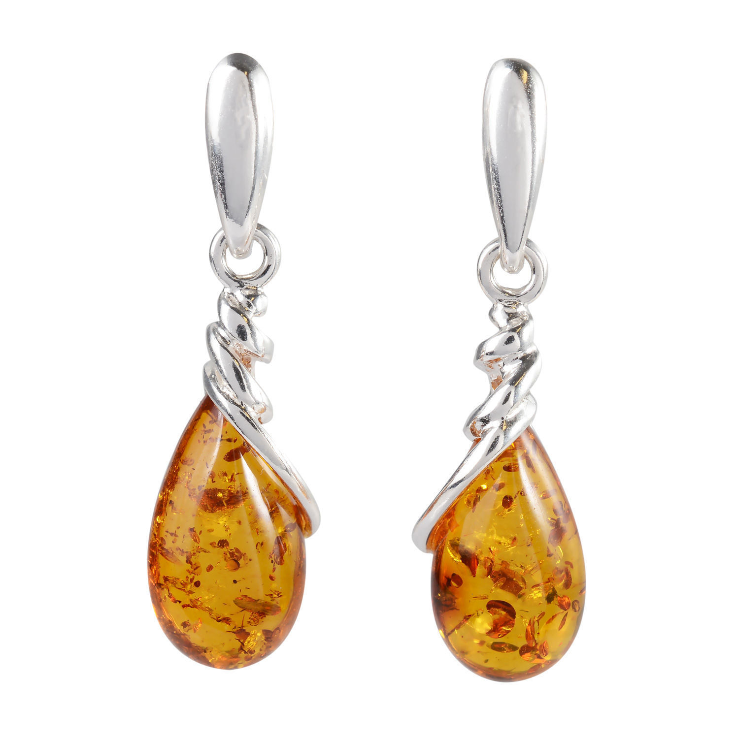 Teardrop Earrings Baltic Amber Gold Stud Earrings Natural Amber Amber Earrings Baltic Amber Earrings