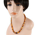 Baltic Multicolored Amber Adult Necklace