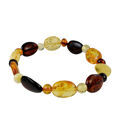 Polished Baltic Amber Bracelet Main