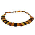 Multicolored Baltic Polished Amber Adult Necklace