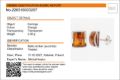Amber Experts identification micro report verifying genuine Baltic amber stud earrings, showing lab certification details, weight 2.06 g, and square honey amber earrings in 925 sterling silver
