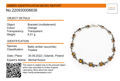 Sterling Silver Honey Baltic Amber Bracelet "Elephants", Amber Jewelry Collection