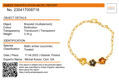 Gold Plated Sterling Silver and Multicolored Baltic Amber Bracelet, Amber Jewelry Collection