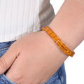 Cube Beads Honey  Baltic Amber Bracelet, Amber Jewelry Collection