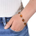 Sterling Silver Honey Baltic Amber Bracelet, Amber Jewelry Collection