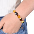 Polished Baltic Amber Bracelet Model