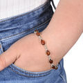 Sterling Silver Honey Pear Shaped Baltic  Amber Bracelet "Gladie", Amber Jewelry Collection