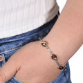 Sterling Silver Honey Baltic Amber Bracelet "Aniela", Amber Jewelry Collection