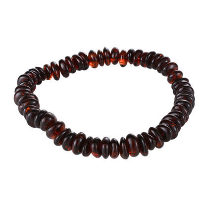 Cherry Beads Baltic Amber Bracelet For Men, Amber Jewelry Collection