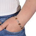 Sterling Silver Honey Baltic Amber Bracelet "Alison", Amber Jewelry Collection