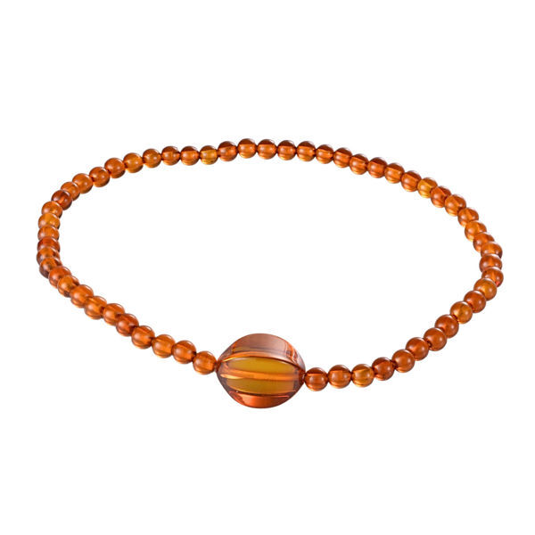 Honey Bead Baltic  Amber  Bracelet For Adults, Amber Jewelry Collection