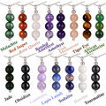 Howlite Jewelry - Howlite Necklaces for Women - Howlite Beads (natural) Necklace Pendant, Includes 925 Sterling Silver Chain. Handmade in the USA