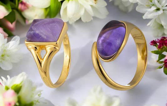 Amethyst Rings