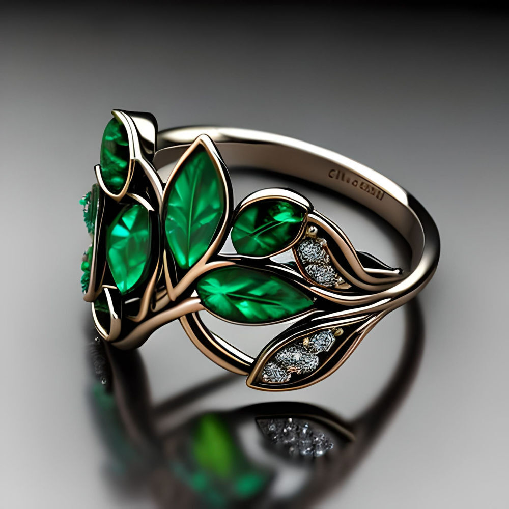 Using Gemstones in Engagement Rings, green