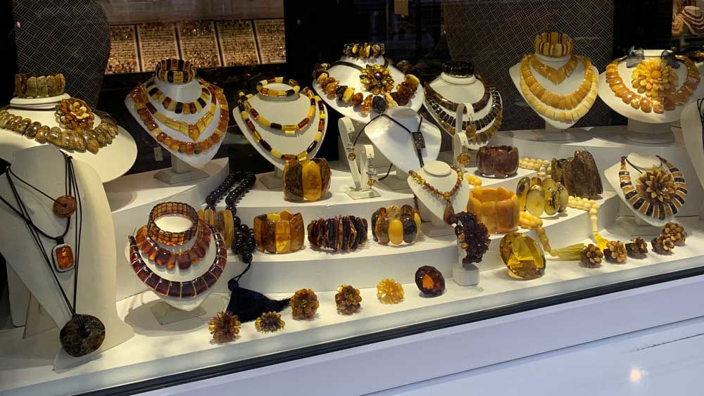 Amber Store In Gdańsk Poland