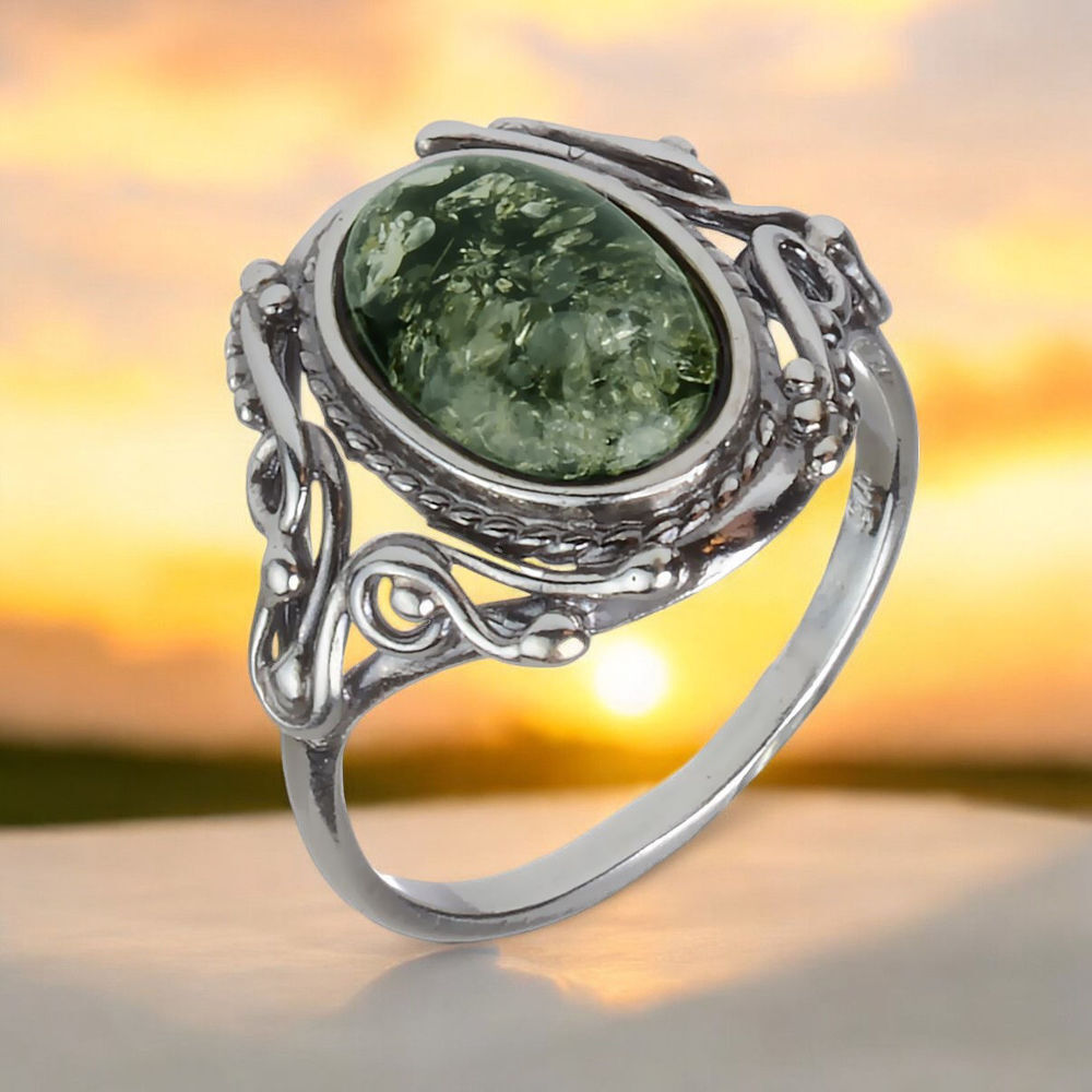 green amber ringh