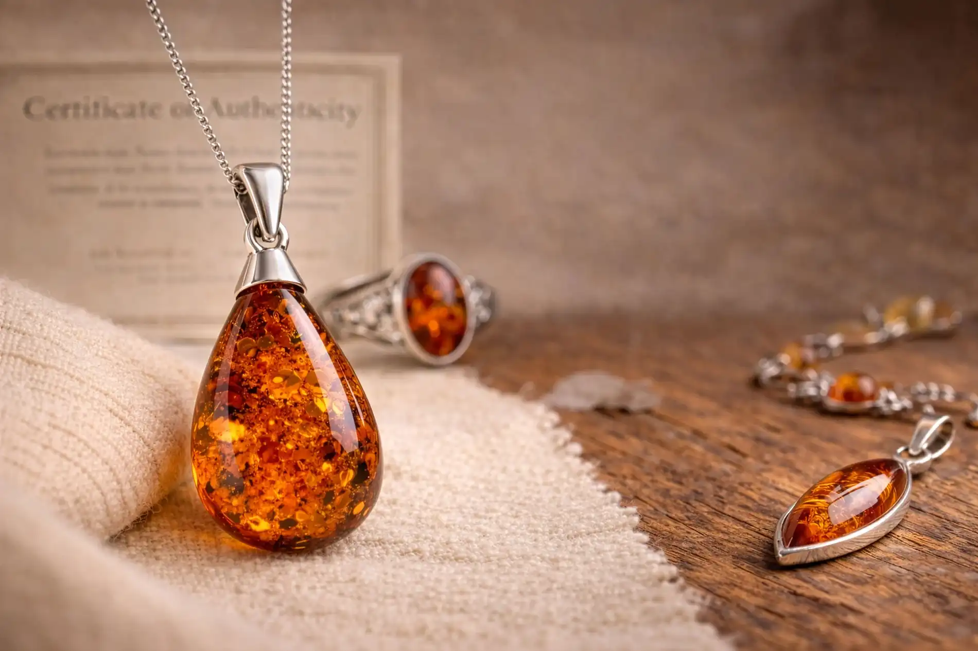 Authentic Baltic Amber Jewelry Handcrafted in Gdańsk, Poland Since 2007